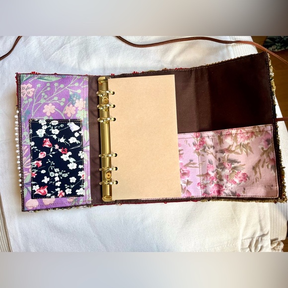 Embellished Patchwork Journal Note Book - Picture 4 of 10